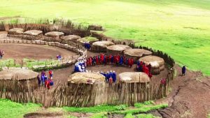 Maasai boma visit